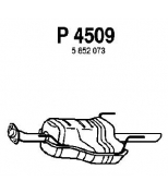 FENNO STEEL - P4509 - Глушитель OPEL ZAFIRA 1.6-2.2 99-05
